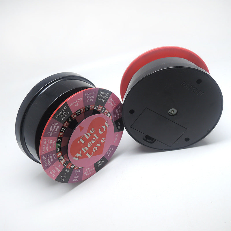 Electric Fun Turntable Couple Game Mini Turntable Valentine's Day Gift