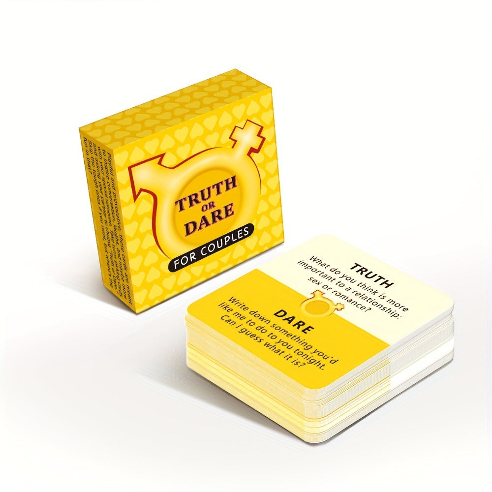 Truth Story Adventure Couple Lover Private Interactive Love Word Card Game