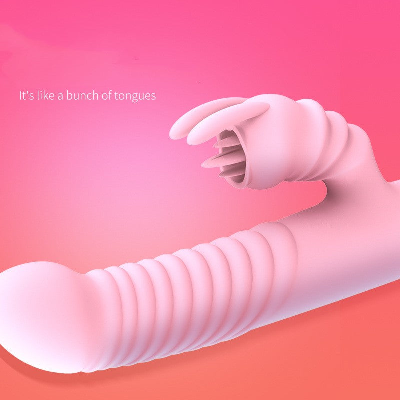 Women's Swing And Vibration Double-headed Telescopic Massage Stick