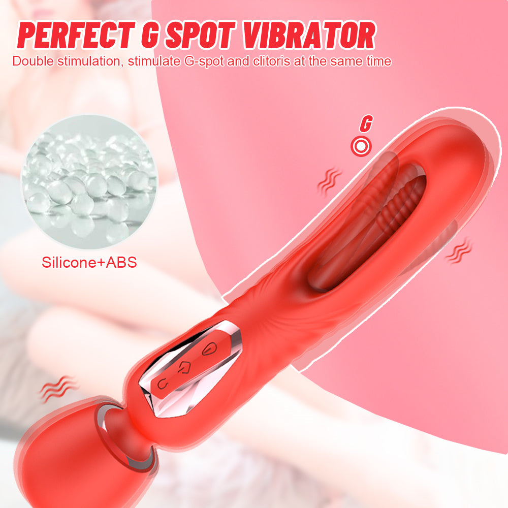 Adult Toys Female Slap Vibrator, Couple Toys With 7 Slap And 10 Vibration   Modes, Female G-spot Clitoral Dildo