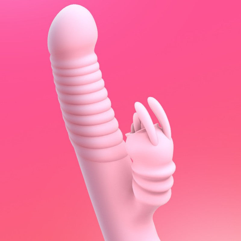 Women's Swing And Vibration Double-headed Telescopic Massage Stick