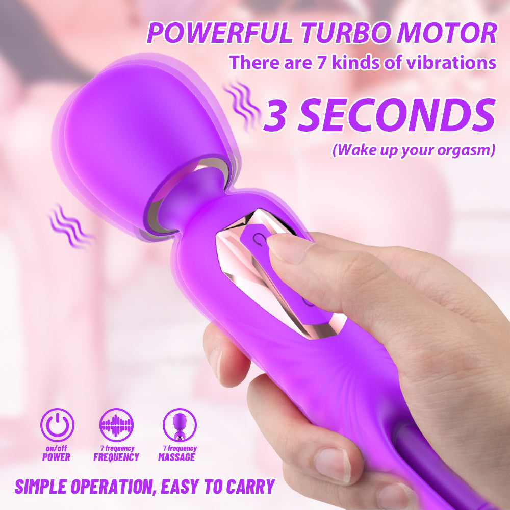 Adult Toys Female Slap Vibrator, Couple Toys With 7 Slap And 10 Vibration   Modes, Female G-spot Clitoral Dildo