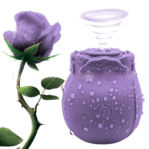 Amazon Hot Free Tags Love Each Other Rose Sucking Massager For Women