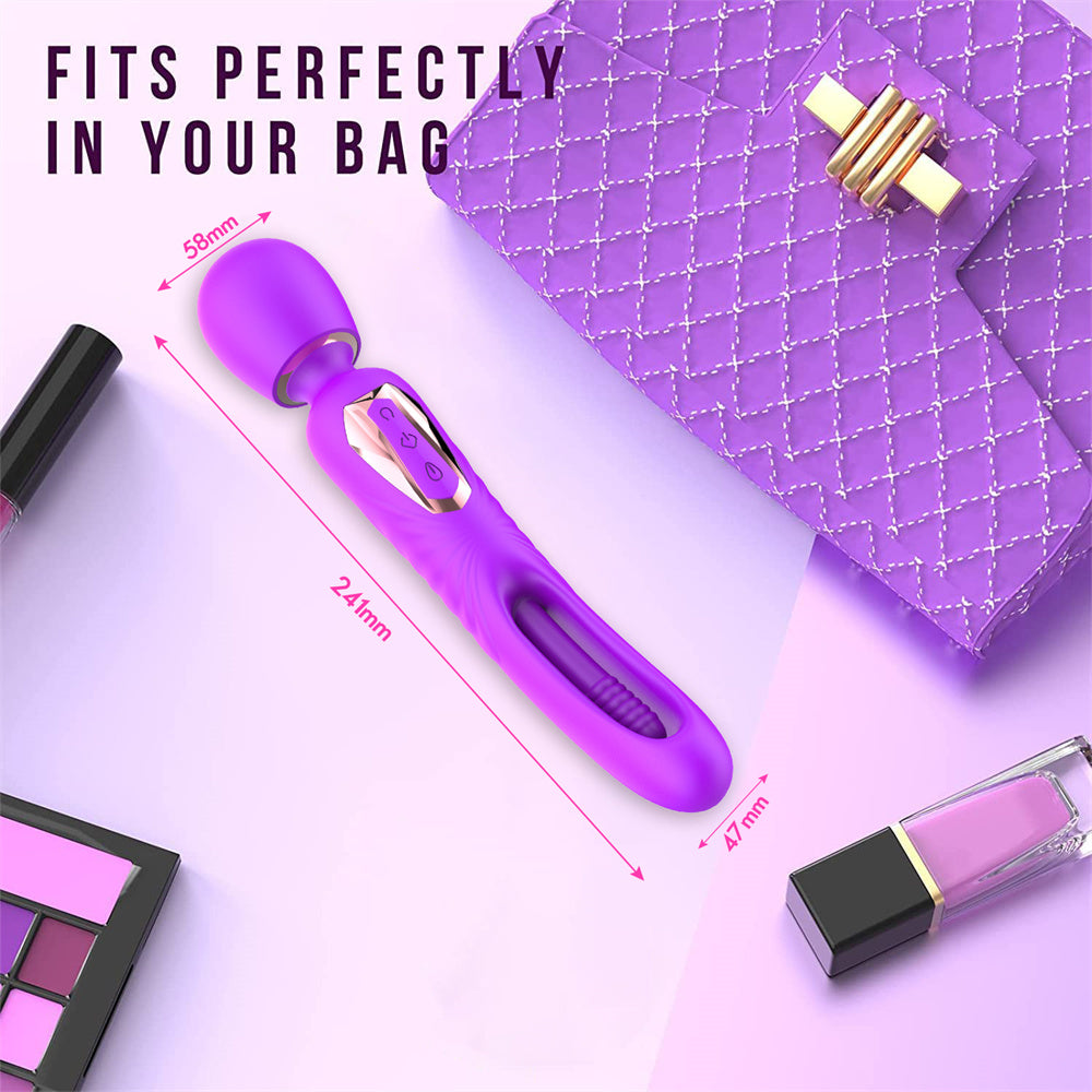 Adult Toys Female Slap Vibrator, Couple Toys With 7 Slap And 10 Vibration   Modes, Female G-spot Clitoral Dildo